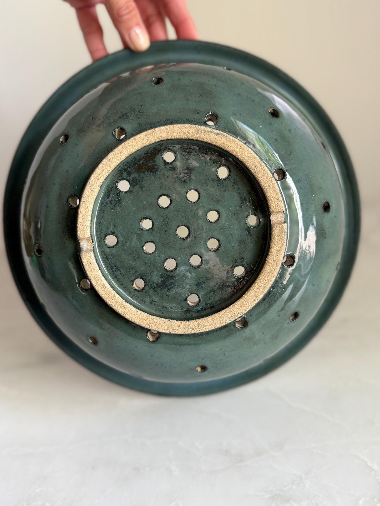 Berry Collander with Plate