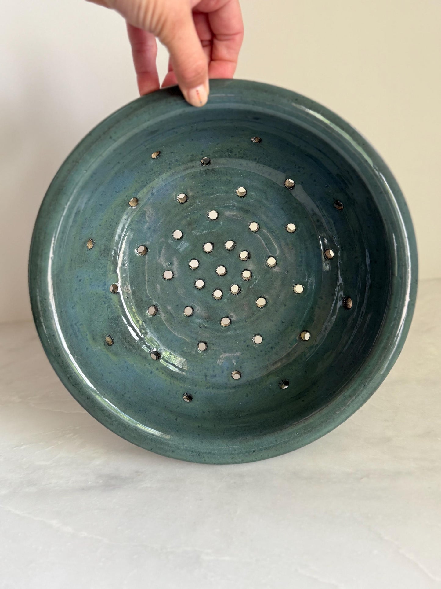 Berry Collander with Plate