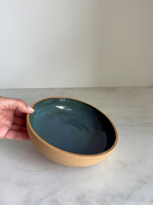 Handmade Ceramic Mini Blate / Snack Plate /Blue-Green