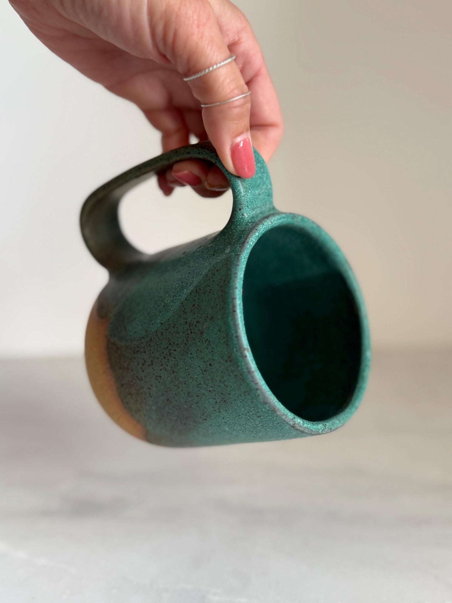 Speckled Green Mug / Medium