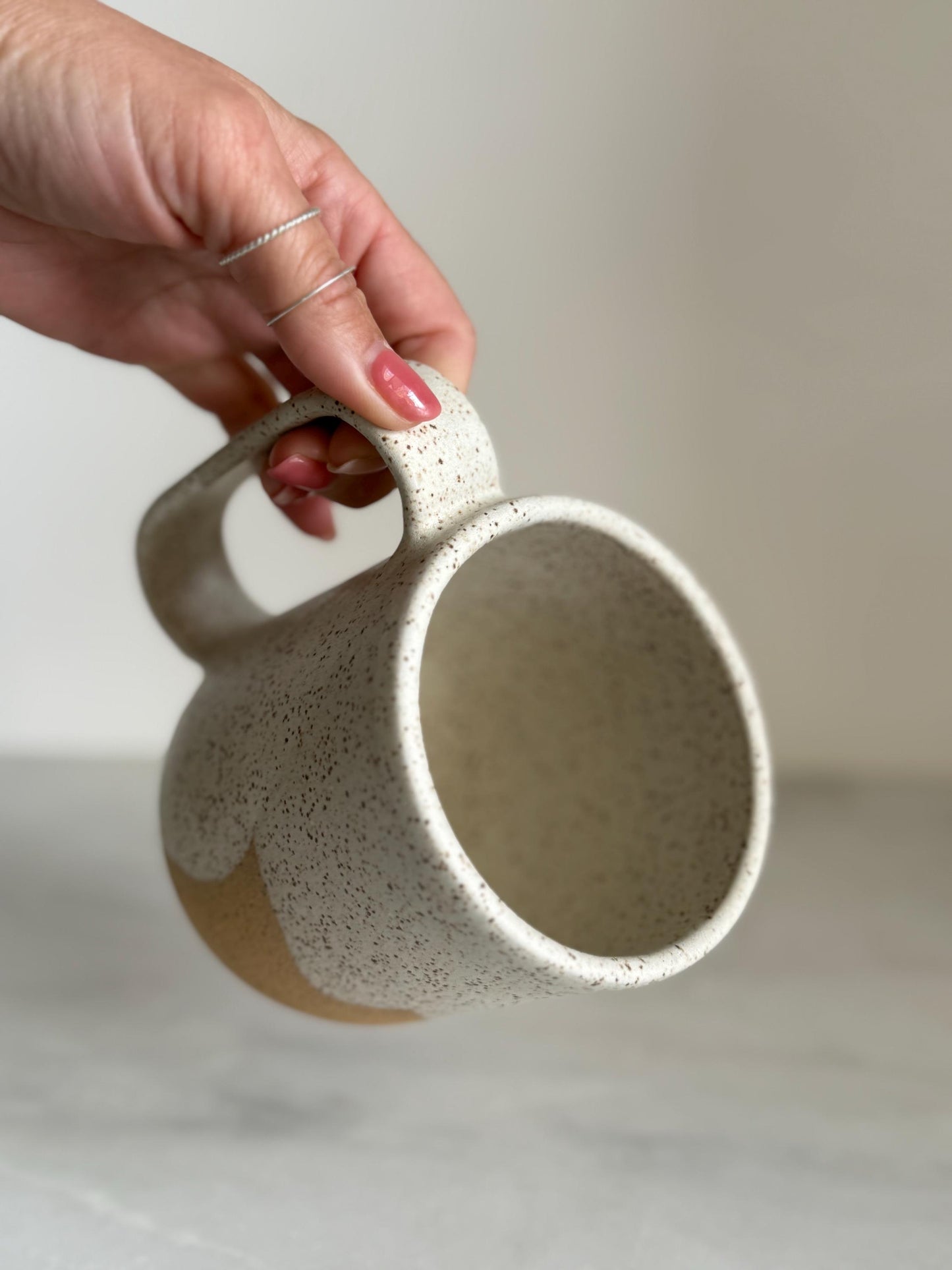 Speckled Oatmeal Mug / Medium