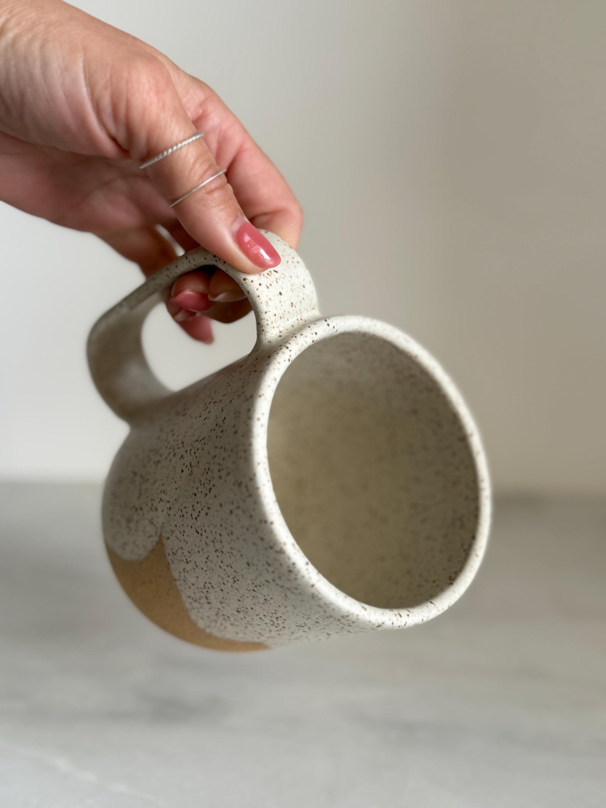 Speckled Oatmeal Mug / Medium