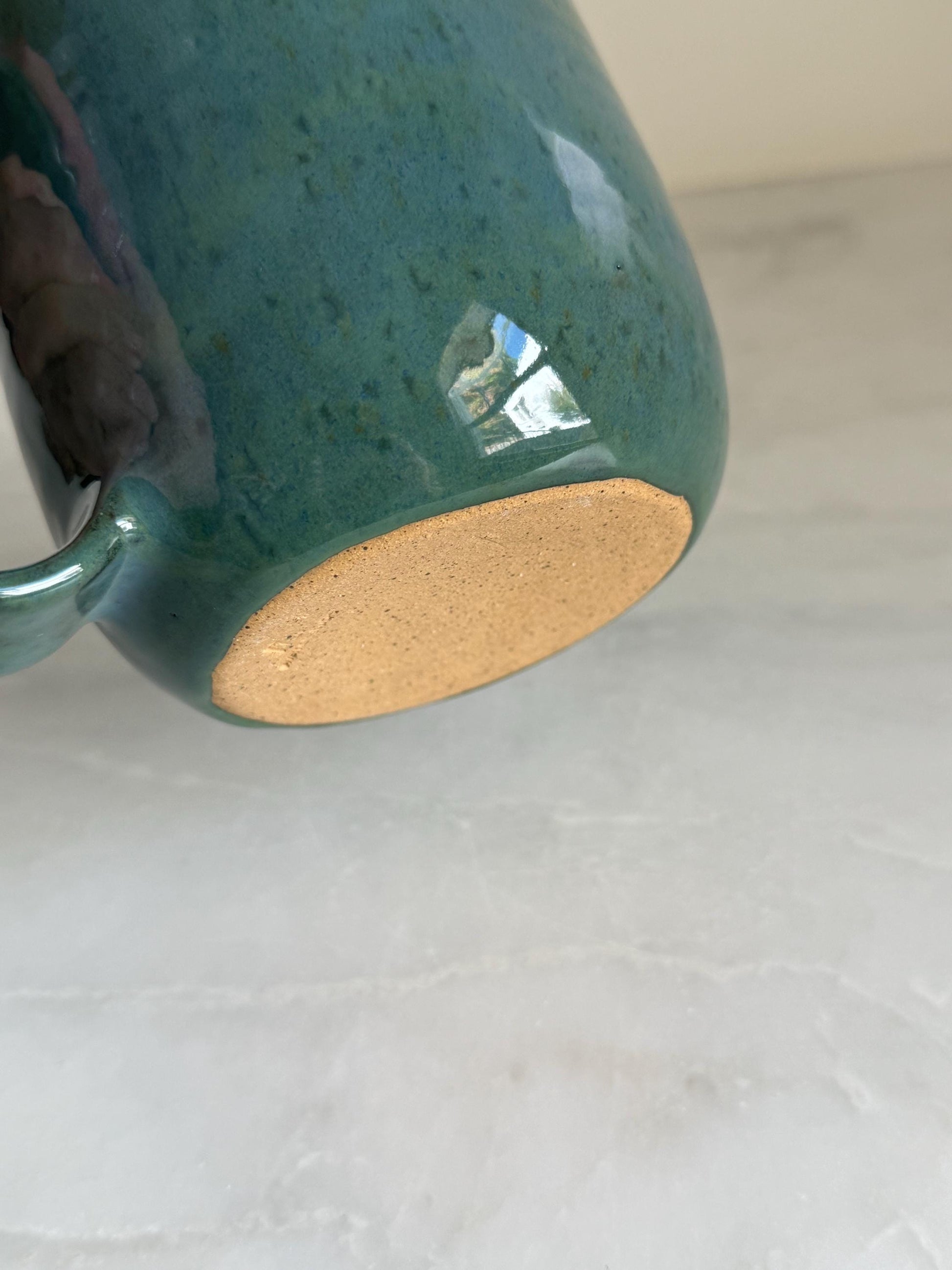 Blue-Green Mug / Large