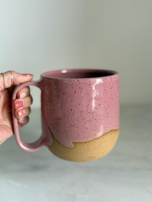 Speckled Pink Mug / Large
