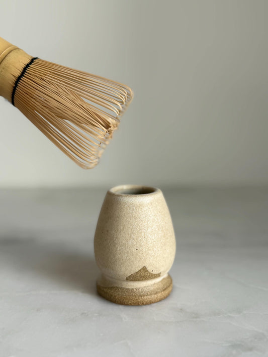 Matcha Tea Whisk Holder - Oatmeal