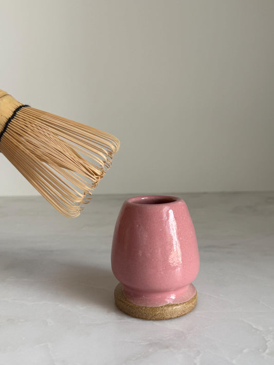 Matcha Tea Whisk Holder - Pink