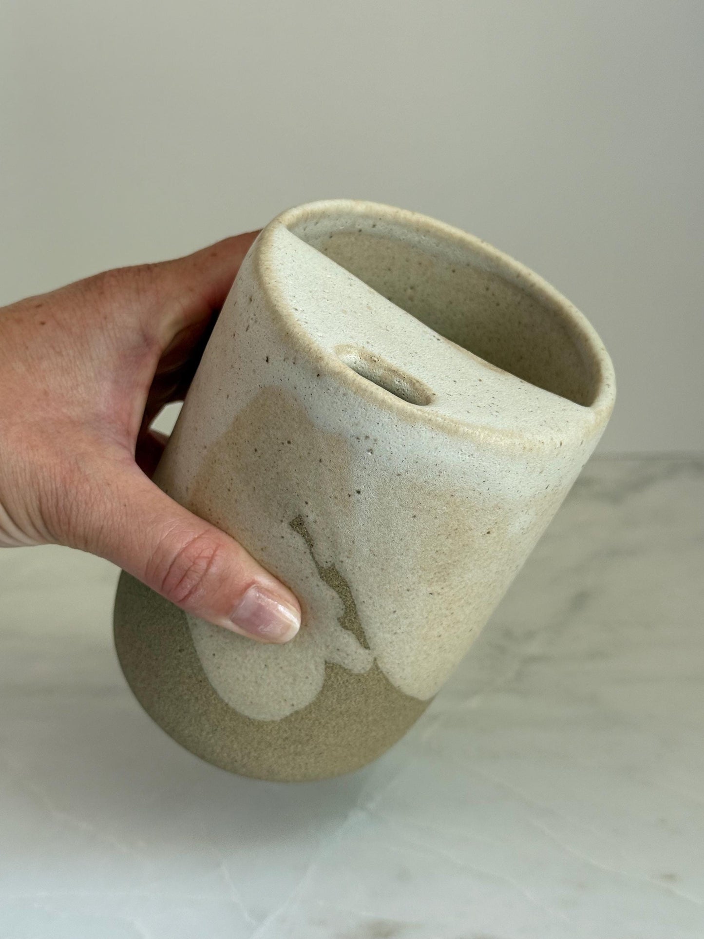 Handmade Ceramic Travel Cup