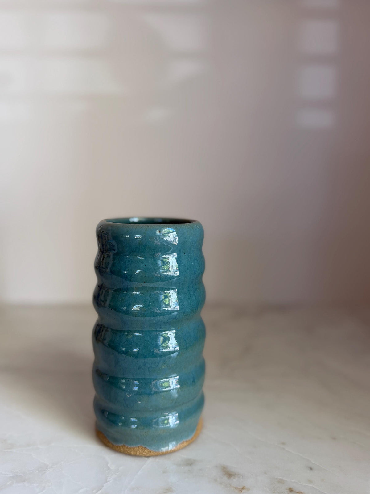 Ripple Vase - Teal