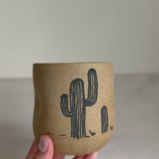 Desert Dimple Cup - Black