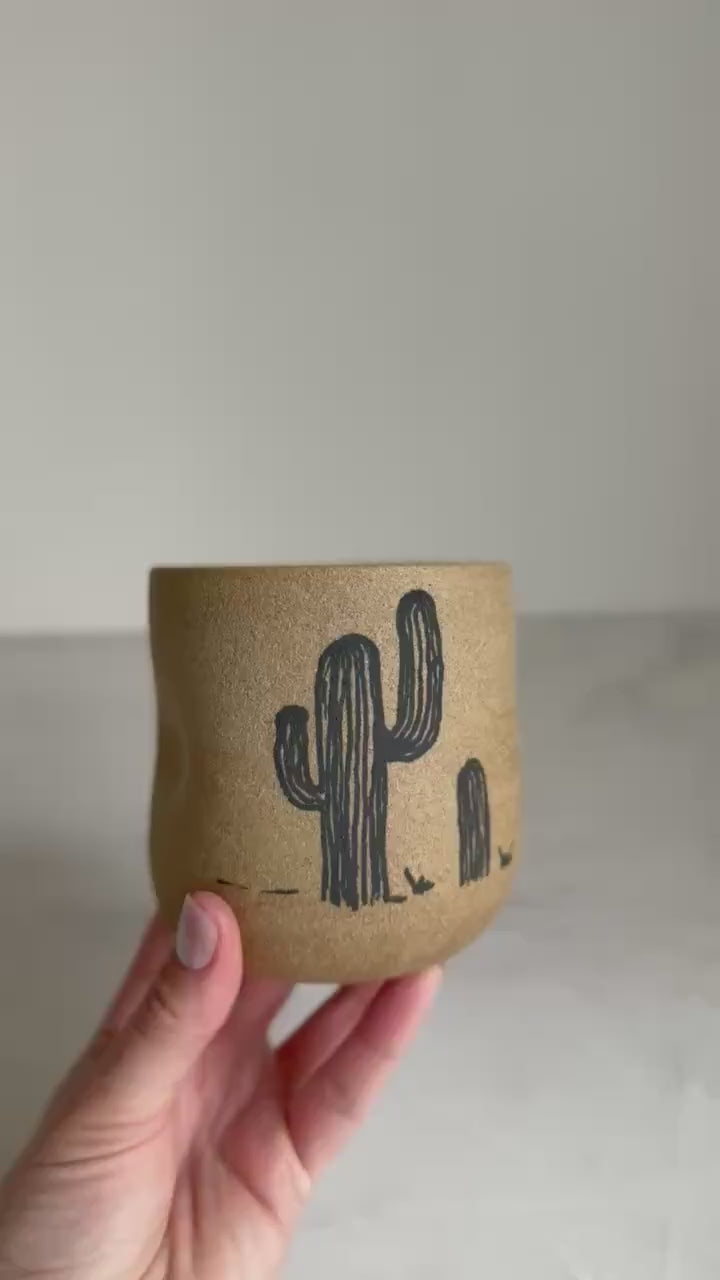 Desert Dimple Cup - Black